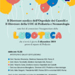 Inaugurazione Sala Giochi Ospedale dei Castelli Inaugurazione Sala Giochi Ospedale dei Castelli